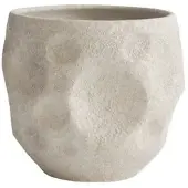 Gina Da Noor pot sand beige ø26h24cm