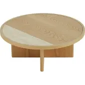 Bronx Salontafel Maeva Ø80 cm naturel eiken