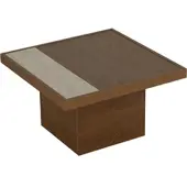 Bronx Salontafel Java 70x70 cm rustiek eiken