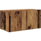 vidaXL Tv-meubelset 5 st Oud Hout Bewerkt hout