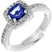 Orphelia Dames 925 Sterling Zilveren Ring - Zilver ZR-7199/BL