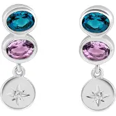 Orphelia 'Regula' Dames 925 Sterling Zilveren Oorknopjes - Zilver ZO-7578