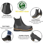 Panama jack Chelsea boots 'Beny Igloo' zwart