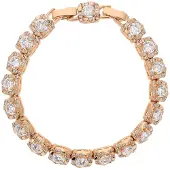 NAEMI Armband goud / wit