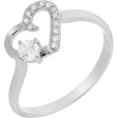 Orphelia Dames 925 Sterling Zilveren Ring - Zilver ZR-7080