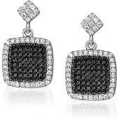 Orphelia Dames 925 Sterling Zilver Hangoorbellen - Zilver ZO-5231