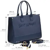 ATELIERS SAINT GERMAIN Grote Tote Bag Quartier Latin
