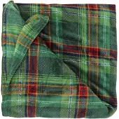 Unique living Plaid victor 200x150cm donkergroen