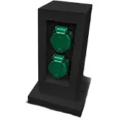 Easy Connect Dubbel Stopcontact IP44 – 16A