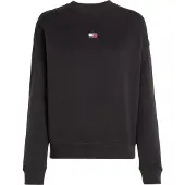 Tommy Hilfiger Sweatshirt 'Tommy Badge Boxy' navy / rood / zwart / wit
