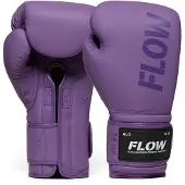 Flow - Challenge Bokshandschoenen - Echt Leer - Paars 16 oz