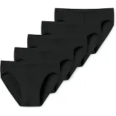 Schiesser Slip ' Cotton Serie ' zwart
