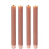 Countryfield Led Dinerkaars Rustiek Roze 4 stuks