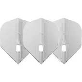 L-Style Champagne Flight Kami L1 Standard White - Dart Flights