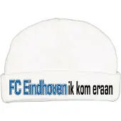 Zeeman Babymutsje met de tekst: FC Eindhoven ik kom eraan !