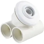 AstralPool 04094 Ø1 1/4 Hot Tub Inlet Front Cover Transparant