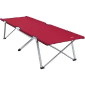 vidaXL Opvouwbaar Campingbed Rood 194 x 62,5 x 42,5 cm Oxford en Staal