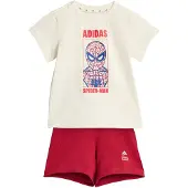 Adidas Trainingspak 'x Marvel Spider-Man' navy / robijnrood / wolwit