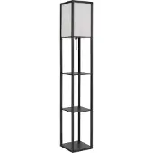 Globo Vloerlamp Tabitha zwart