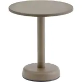 Muuto Linear Steel salontafel Taupe, Ø42x47 cm