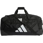 Adidas Sporttas 'TRAINING DEFENDER DUFFLE BAG' zwart / wit
