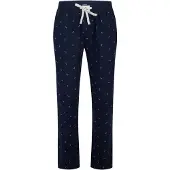 Happy Shorts Pyjamabroek 'Christmas' navy / rood / wit