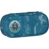 Beckmann Norway etui - ovaal - leeg - Jungle Game green - BE-114190A