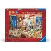 Ravensburger Merry Mischief – Kerst in de Keuken Puzzel – 1000 Stukjes