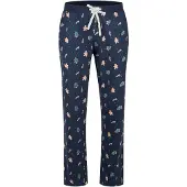 Happy Shorts Pyjamabroek 'Christmas' ivoor / navy / groen