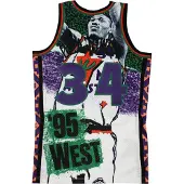 Mitchell & ness Hakeen Olajuwon 34 1995-96 West NBA All Star Swingman Jersey