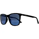 Police SPL872N Origins 1 700B glanzend zwart smoke spiegel blauw zonnebril