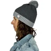 Guggen Mountain Unisex Wintermuts met Pompon en Fleecevoering