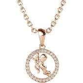 MYC Paris Boogschutter Zodiac Hangers - Roségoud en Kristal