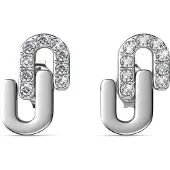 MYC Paris Union Oorbellen - Zilver en Kristal