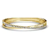 MYC Paris Criss Armbanden - Goud en Kristal