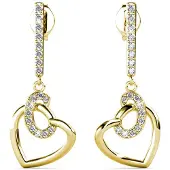 MYC Paris Allure Oorbellen - Goud en Kristal
