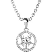 MYC Paris Kreeft Zodiac Hangers - Zilver en Kristal