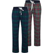 Happy Shorts Pyjamabroek 'Christmas' navy / grijs / groen / rood