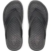 Crocs - Inmotion Flip - Sandalen M8, zwart/grijs