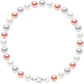 ATELIERS SAINT GERMAIN Armband van Echte Gecultiveerde Zoetwaterparels Rond 6-7 mm