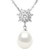 ATELIERS SAINT GERMAIN Halsketting - Echte Cultured Zoetwaterparel Pear 9-10 mm