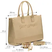 ATELIERS SAINT GERMAIN Grote Tote Bag Quartier Latin