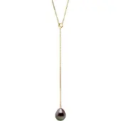 ATELIERS SAINT GERMAIN Halsketting LASSO - Echte Cultured Parel Peer 8-9 mm