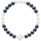 ATELIERS SAINT GERMAIN Armband - Rij van Echte Cultuurzoetwaterparels Rond 6-7 mm