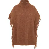 IZIA gebreide poncho gaya