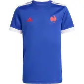 Adidas Functioneel shirt 'Frankreich Rugby Home' blauw / rood / wit