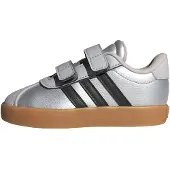 Adidas Sneakers 'VL Court 3.0' zwart / zilver