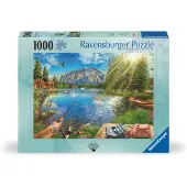 Ravensburger Life At The Lake (12000877) Puzzle 1000 Pieces Transparant Kinderen