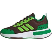 Adidas Sneakers 'x Minecraft' bruin / groen / appel