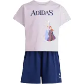 Adidas Originals Trainingspak 'DISNEY FROZEN T-SHIRT' marine / lichtblauw / sering / wit